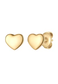 GLANZSTÜCKE MÜNCHEN - Ohrstecker Edelstahl gelbgold - gelbgold
