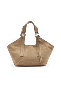 FREDsBRUDER Whipstitch Soul - Whipstitch Soul Shopper Tasche Leder 45 cm - dark sand