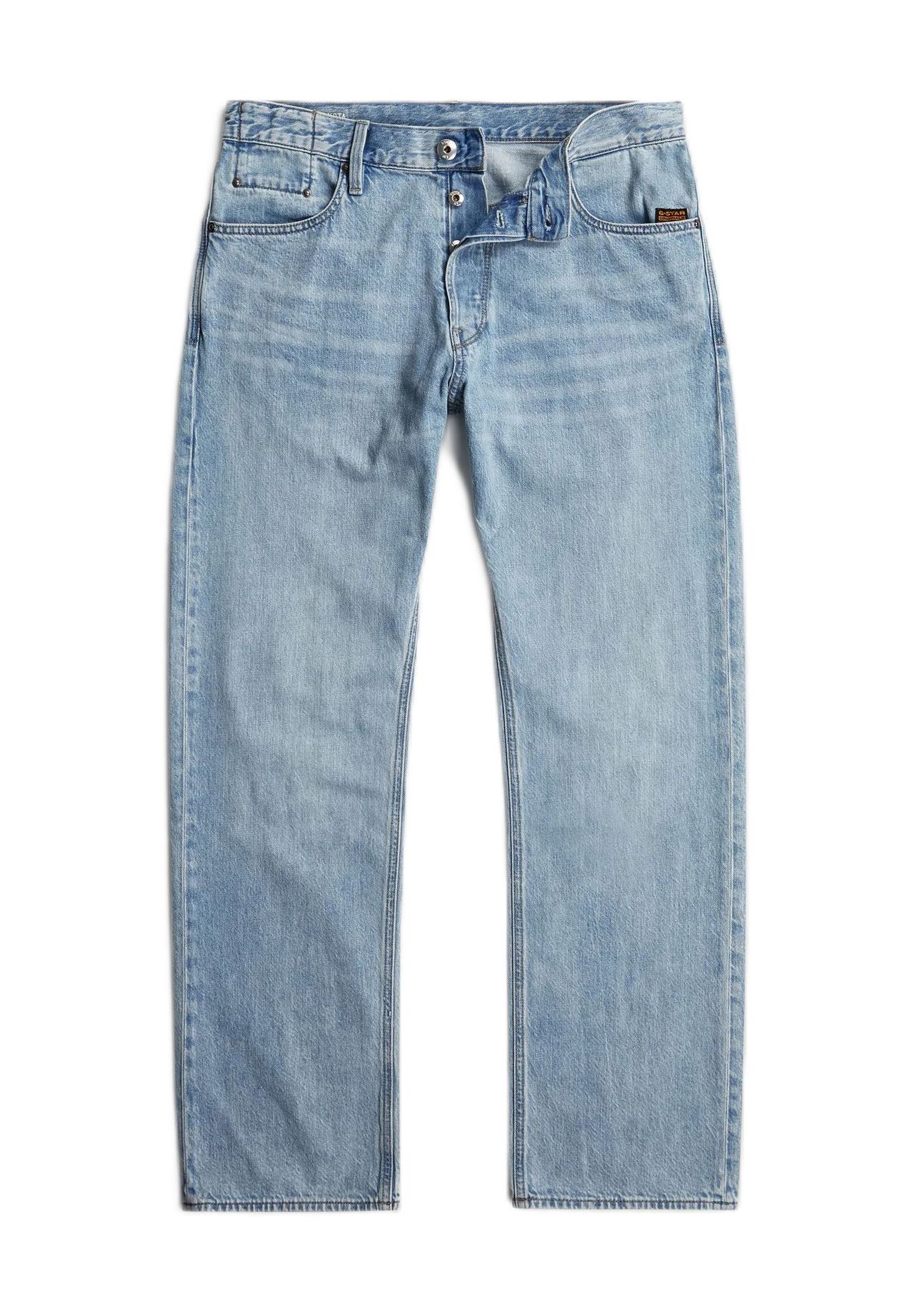 G-Star Raw Herren 5-Pocket-Jeans G-Star "Dakota Regular Straight Jeans", Gr. 30, Länge 32, Sun Faded Cloudburst, Obermaterial: 100% Baumwolle, Jeans 5-Pocket... - Bild 8