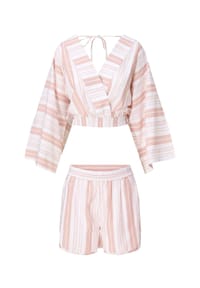 LINGADORE® - Shortama - Beige Streifen