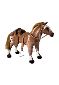 Kuschelwuschel - Cowboy Pferd 80cm - braun