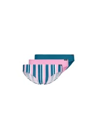 SKINY® - Mädchen Slip 3er Pack - Rio-Slip, Basic - Blau/Elfenbein/Rosa