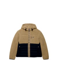 Superdry. - Jacke HOOD OUTDOOR BORG QUILT HYBRID - mehrfarbig