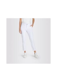 MAC - Chinohose, 7/8-Länge, Baumwollanteil, für Damen - 010 WHITE LOL
