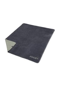 JOOP! Wohndecke - MELANGE DF - BEERE-ANTHRAZIT