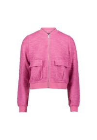 zero - Boucè Jacke mit Reißverschluss - Raspberry Velvet