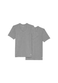 Marc O'Polo - Essentials Unterhemd, 2er-Pack, V-Ausschnitt, für Herren - BLACK