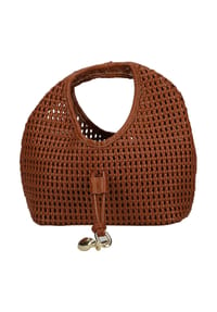 dolce vita - Lederimitat Taschen - Cognac