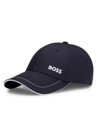 BOSS - Herren Cap - US Baseball Cap, Logo, One Size - Dunkelblau