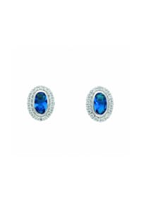 Adelia's - Adelia's Damen Ohrstecker Ohrringe 925 Silber mit Zirkonia – Silberohrringe - silber
