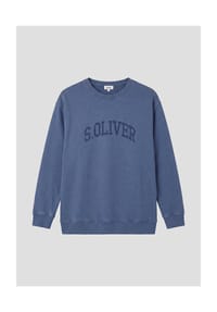 s.Oliver - Sweatshirt, Rippblende, für Damen - 07D5 WHITE