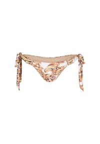MODA MINX - Bikini-Hose Bella Vita mit seitlicher Bindung und tollem Muster - Florence