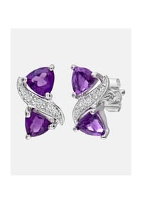 Diamant L'eternel - Ohrringe, mit Diamant, 375 Weißgold - white gold