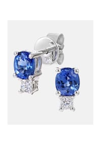 Diamant L'eternel - Ohrringe, mit 0.1 ct Diamant, 750 Weißgold - white gold