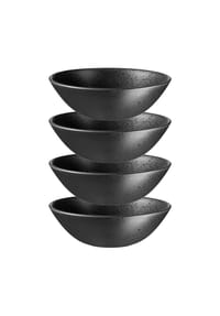 MÄSER Schüssel-Set, Steinzeug Essential - Essential - schwarz