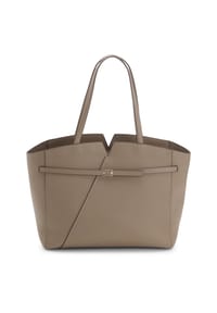 BOSS - Shopper, Leder, für Damen - 915 BROWN OVERFLOW