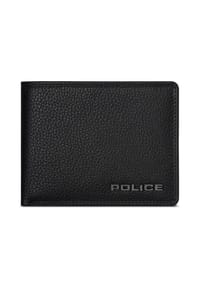 POLICE - Geldbörse RFID Schutz Leder 11.5 cm - black