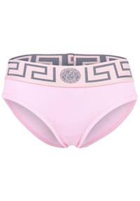 VERSACE - Damen Brazilian Slip - TOPEKA, Unterwäsche, Organic Cotton, Bi-Stretch - Grau