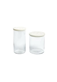 LOBERON - Glasdose 2er Set Rosanella klar - klar