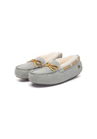 EVERAU® - Crested Leder-Loafer - BROWN