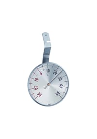 TFA® - Analoges Fenster-Thermometer, Edelstahl - EDELSTAHL