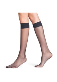 FALKE - Feinkniestrümpfe "Seidenglatt", 15 den, transparent, für Damen - 3009 schwarz