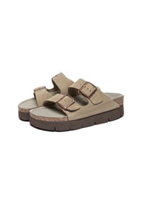 EVERAU® - Plateau-Sandalen - BROWN