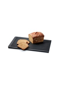 CONTINENTA - Brotschneidebrett Duracorer, Schwarz, 38.5 x 27 cm - Holzfarben