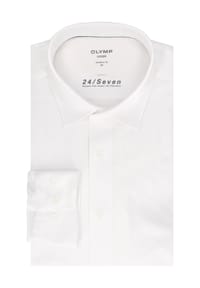 OLYMP - Luxor Business-Hemd "24/Seven", Modern-Fit, für Herren - 00 WEISS