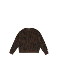 DR.DENIM® - Mic Sweater - Brown Black Scribble