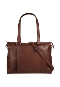 SPIKES & SPARROW® - Shopper Echt Leder - cognac