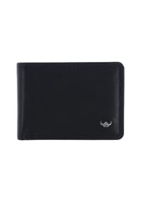 Golden Head® Polo - Polo Geldbörse RFID Schutz Leder 10 cm - cognac