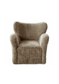 LOBERON - Sessel Ambrécourt taupe - taupe
