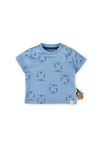 sigikid® - T-Shirt Tiger & Löwe ,  für Babys - Hellblau