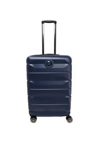 DELSEY PARIS AIR ARMOUR - 4-Doppelrollen-Trolley, Hartschale, TSA-Kombinationsschloss - BLAU
