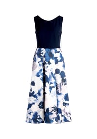 Vera Mont - Cocktailkleid, Nahttaschen, für Damen - 8981 D.BLUE/D.BLUE