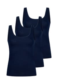 Speidel. - Unterhemd / Top 3er Pack Cotton & More - Blueberry