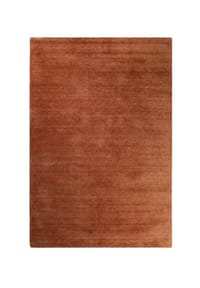 ESPRIT - Hochflorteppich #loft - Weicher Hochflor Teppich für Wohn- & Schlafzimmer - rost rot