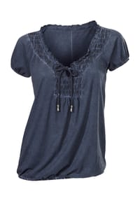 heine - V-Shirt - beere