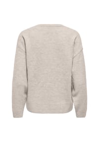 ONLY® - Strickpullover Olivia, Rippbündchen, für Damen - 183019001 HUMUS