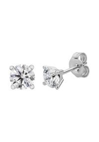 LYOMI - Ohrstecker 585/- Gold 2 Diamant Lab Grown 1,00ct. - weiß