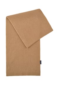 HECHTER PARIS - Accessoires STRICKSCHAL in angenehm weicher Qualität - camel