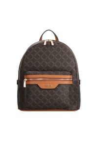L.CREDI FILIBERTA - Rucksack, Emblem, Logo-Print, für Damen - BRAUN