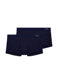 HOM - Retro Short / Pant 2er Pack Modal clean cut - Dunkelblau / grau