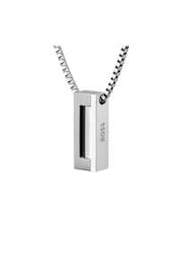 BOSS CANDOR JEWELRY - Herren Kette mit Anhänger, Edelstahl - SILBER