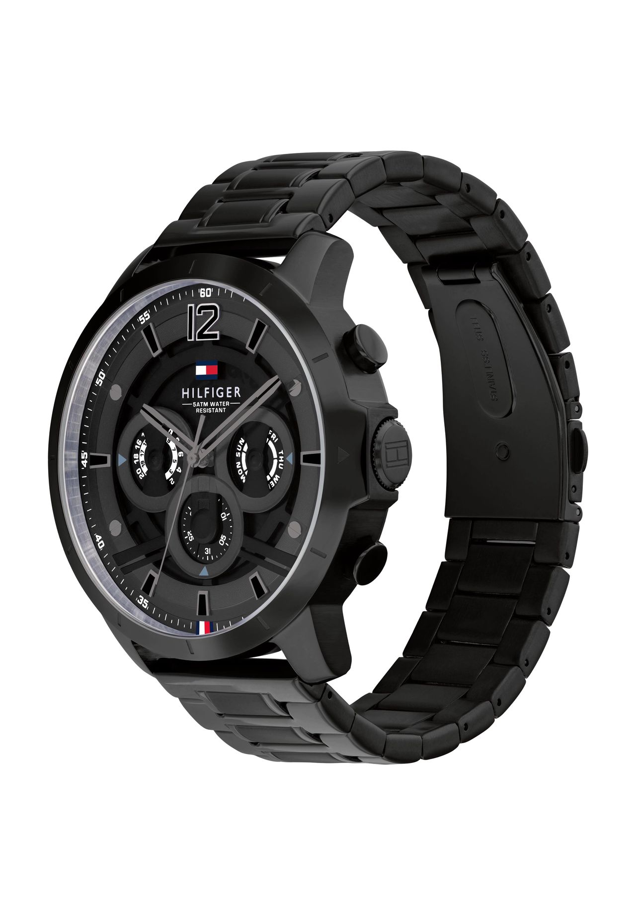 Tommy Hilfiger Herrenuhr "1710494", Schwarz