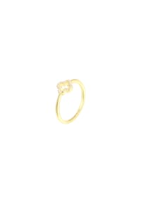 XENOX CLOVER - Damen Ring, 925er Sterling Silber - GOLD
