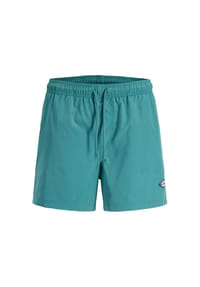 JACK & JONES - Herren Badeshorts - JPSTMAUI TROPIC SOLID SWIM SHORTS REG SN, Badehose - Blau
