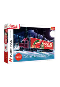 Trefl - Puzzle Coca Cola Truck, 1000 Teile, 68 x 48 cm - 