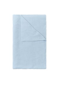 Marc O'Polo Home Plaid Nordic Knit - Nordic knit - Calm blue